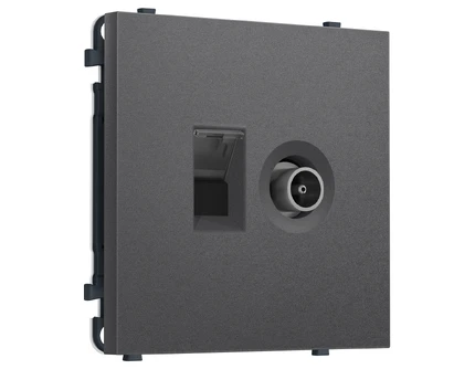 Розетка интернет RJ-45 + TV Ambrella Volt SIGMA MS662510