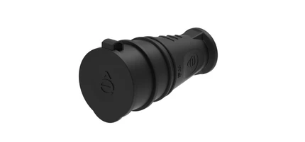 Розетка кабельная IP44 Systeme Electric MULTISET MST4002BK