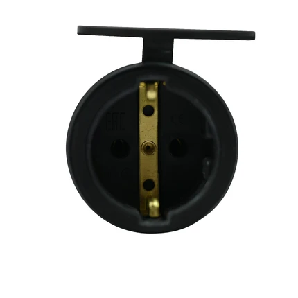 Розетка кабельная IP44 Systeme Electric MULTISET MST4002BK