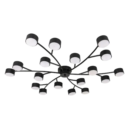 Потолочная люстра Escada FLUXEN 120009/18C GX53*15W Black ES0000034L