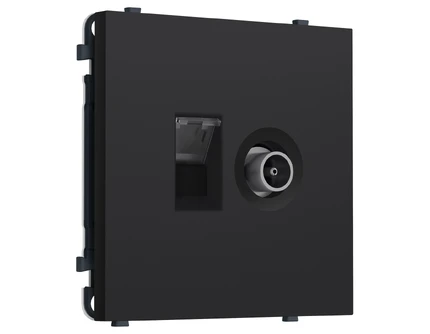 Розетка интернет RJ-45 + TV Ambrella Volt SIGMA MS992510