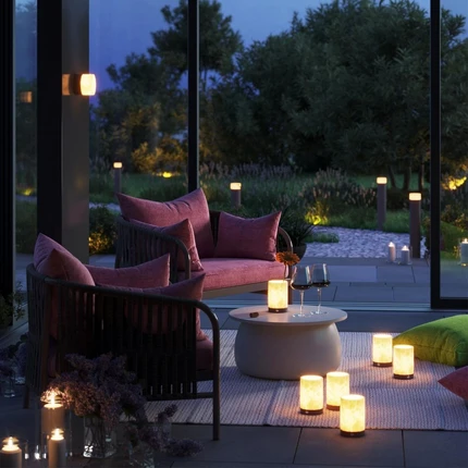 Уличный настенный светильник Odeon Light CANDELA 7190/6WL