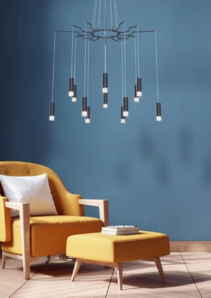 Подвесная люстра Maytoni DAVIDA MOD035PL-12B