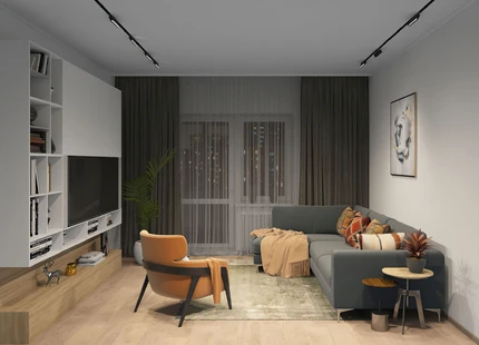 Магнитный трековый светильник Denkirs DK8006-BK