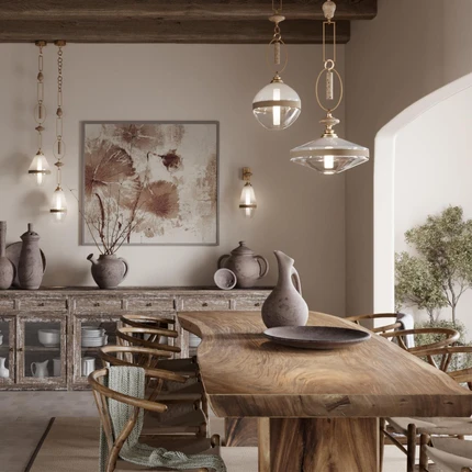 Подвесной светильник Odeon Light KREMA 5441/1C