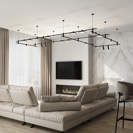 Магнитный трековый светильник Elektrostandard ESTHETIC MAGNETIC 85125/01 4690389201875