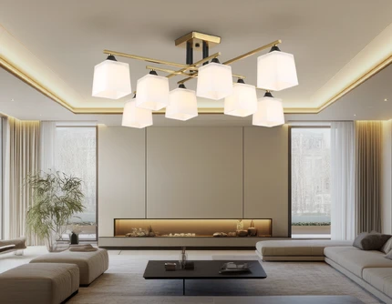 Потолочная люстра Ambrella light MODERN HOMY TR303044