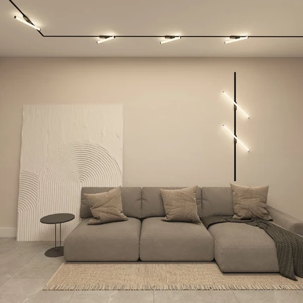 Трековый светильник Denkirs STROM DK6448-BK