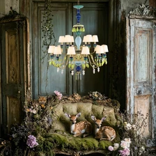 Фото подвесные люстры 10203/10 Green