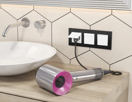 Выключатель кнопочный Ambrella Volt ALFA MA101050