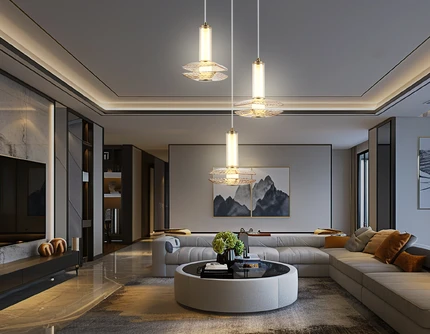 Подвесная люстра Ambrella light CRYSTAL LH31011