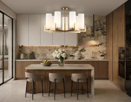Люстра на штанге Ambrella light MODERN LH56064