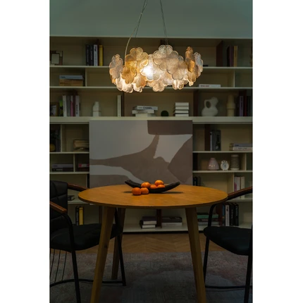 Подвесная люстра ARTE LAMP MALLIKA A4077SP-7GO