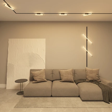 Трековый светильник Denkirs STROM DK6638-BK