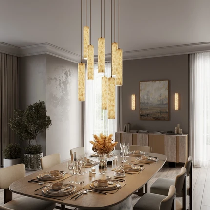 Подвесной светильник Odeon Light SEASHELL 7199/8L