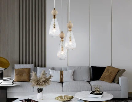Подвесная люстра Ambrella light CERAMO MODERN LH53284
