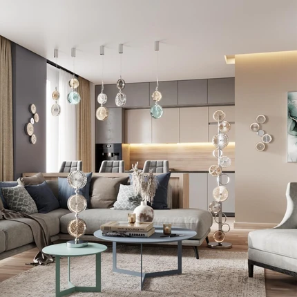 Подвесной светильник Odeon Light CARAMELLA 5416/13LA
